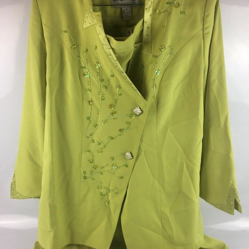 NEW+tags Angelina Joy Collection Womens 16W Lemon